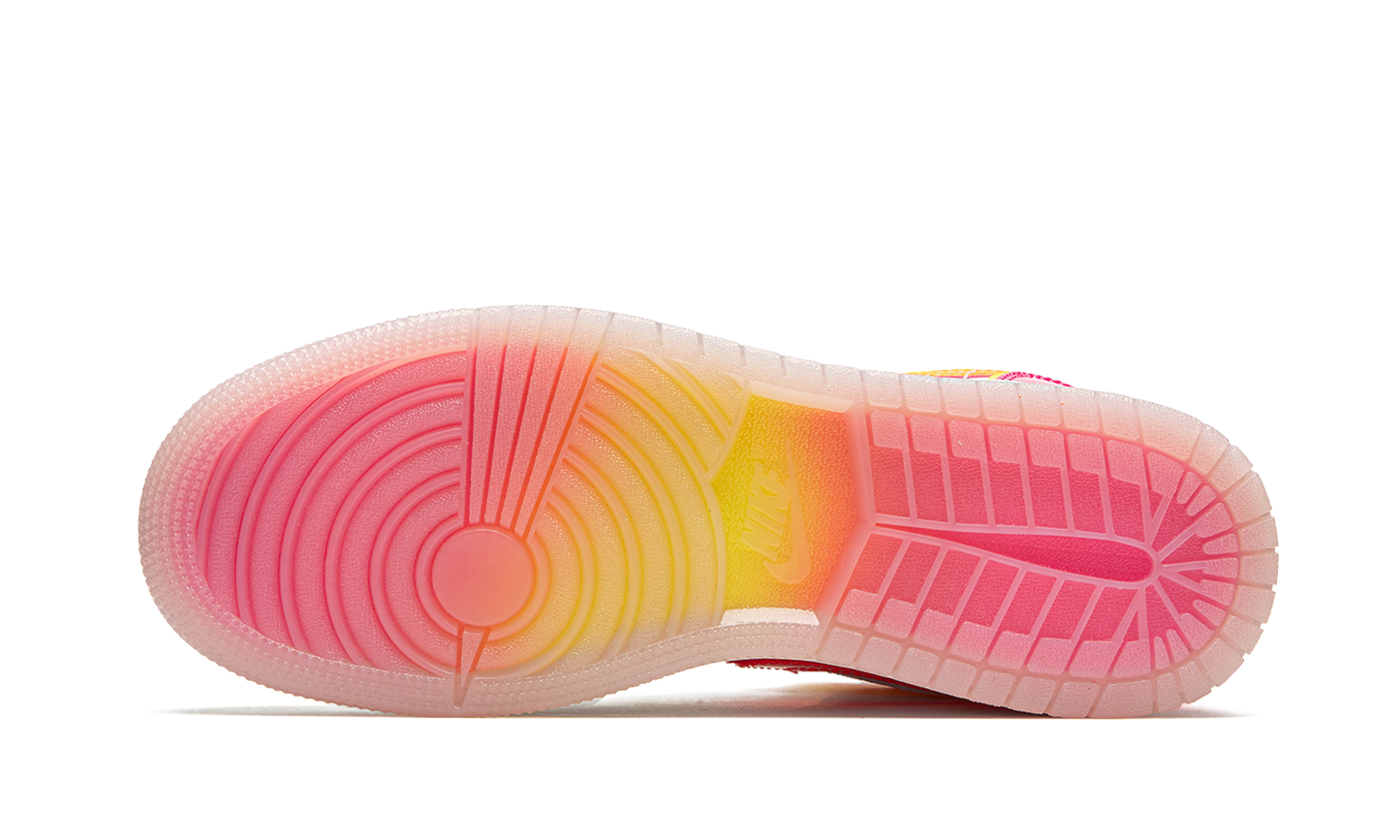 Air Jordan 1 Mid GS "Edge Glow" CV4611 100