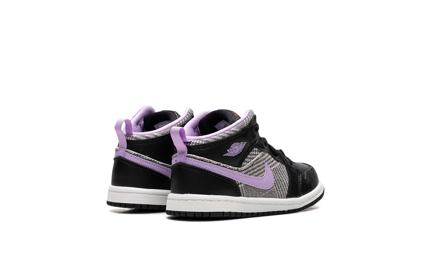 Air Jordan 1 Mid SE TD "Houndstooth" DC7228 015