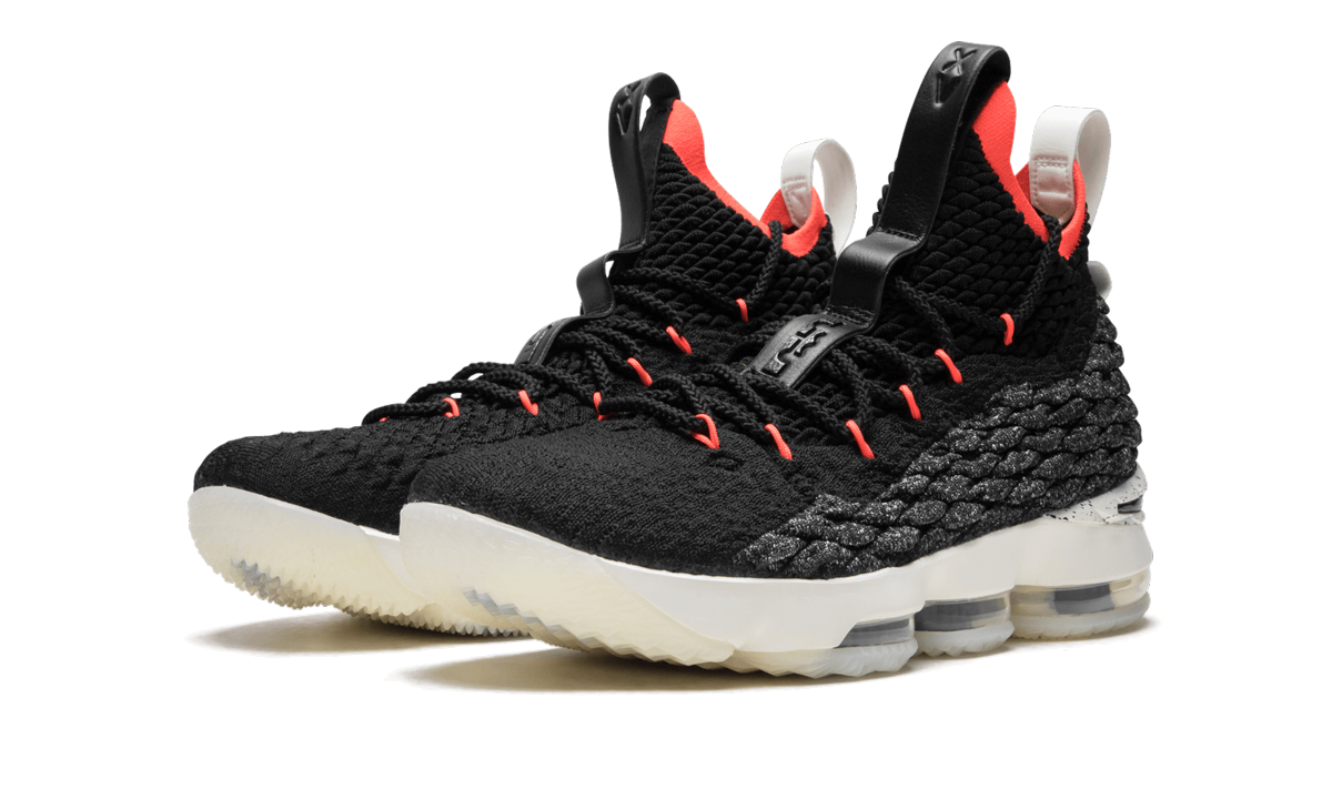 Lebron 15 "Black / Bright Crimson"