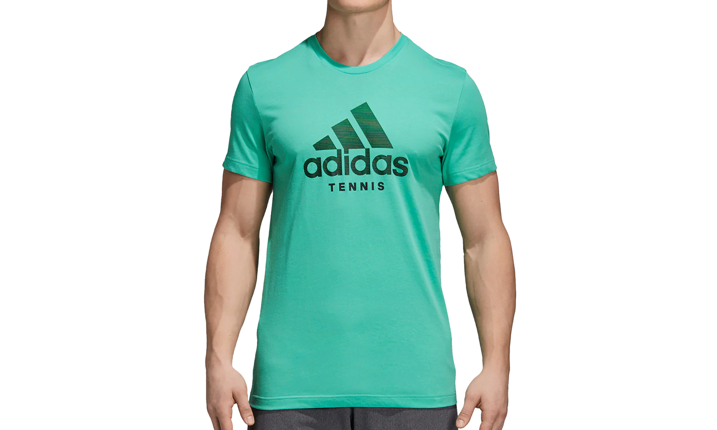 Graphic Crew Neck T-Shirt "Green / Black" CV4284