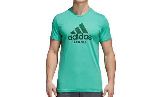 Graphic Crew Neck T-Shirt "Green / Black" CV4284