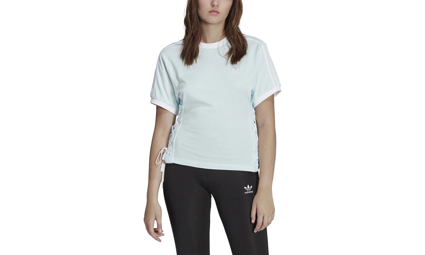 Laced T-Shirt "Almost Blue" HK5063