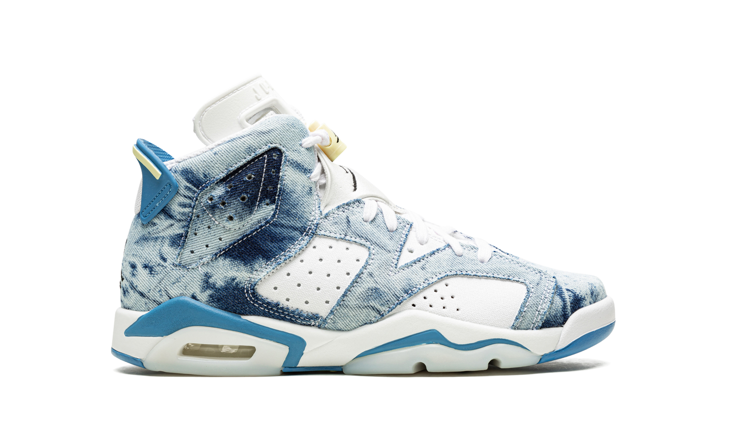 Air Jordan 6 Retro GS "Washed Denim" DM9045 100