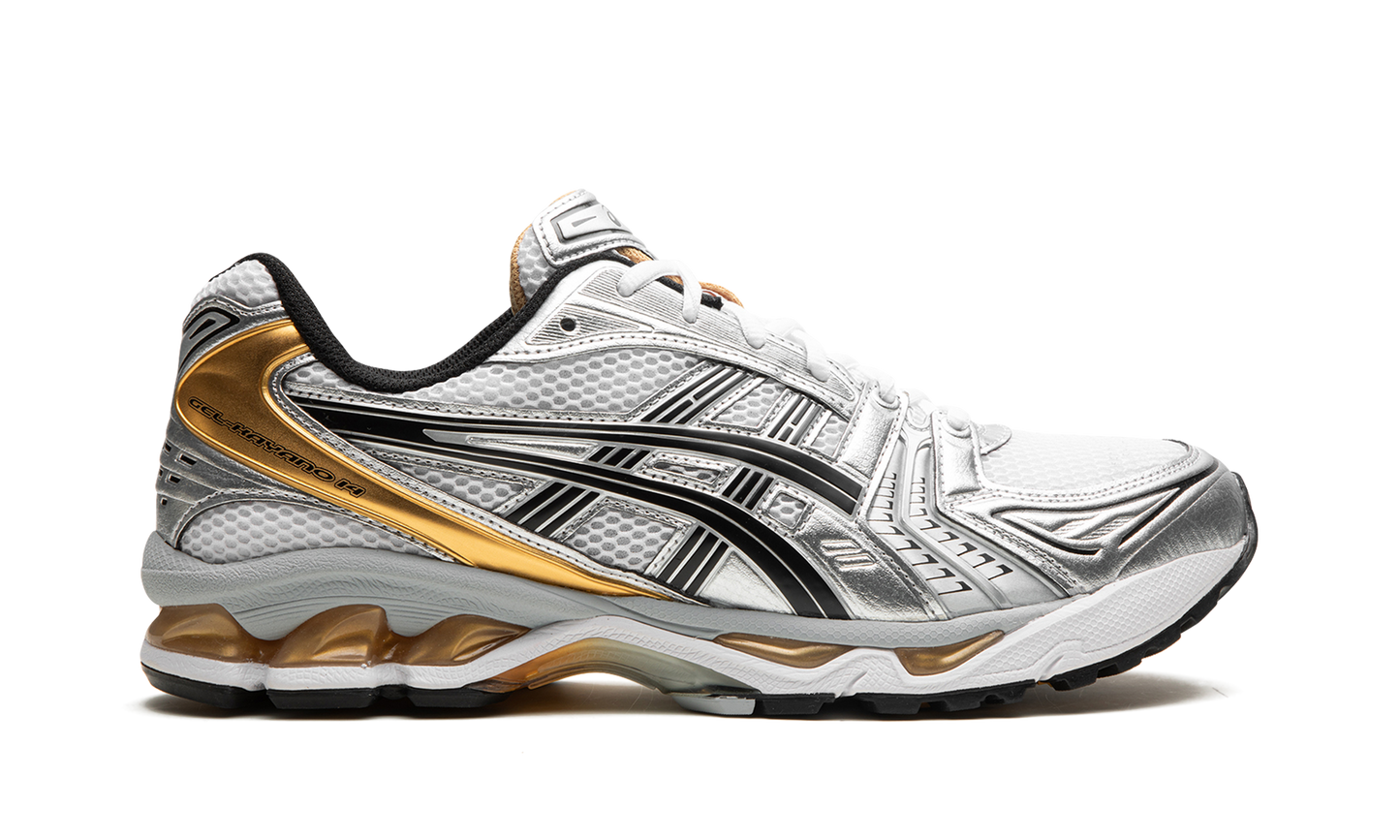 Gel-Kayano 14 "White / Pure Gold" 1201A019 102