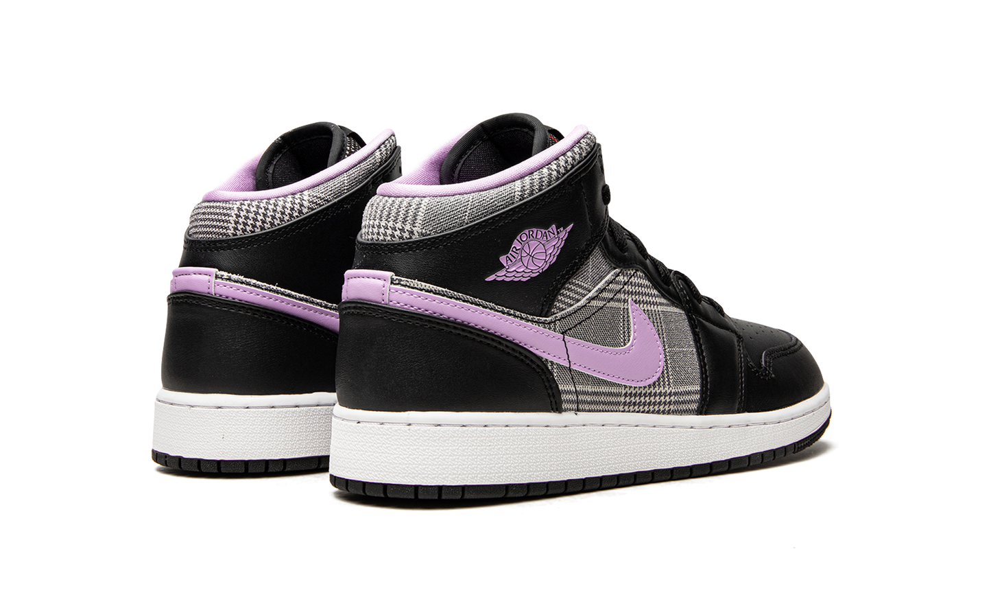 Air Jordan 1 Mid GS "Houndstooth" DC7226 015