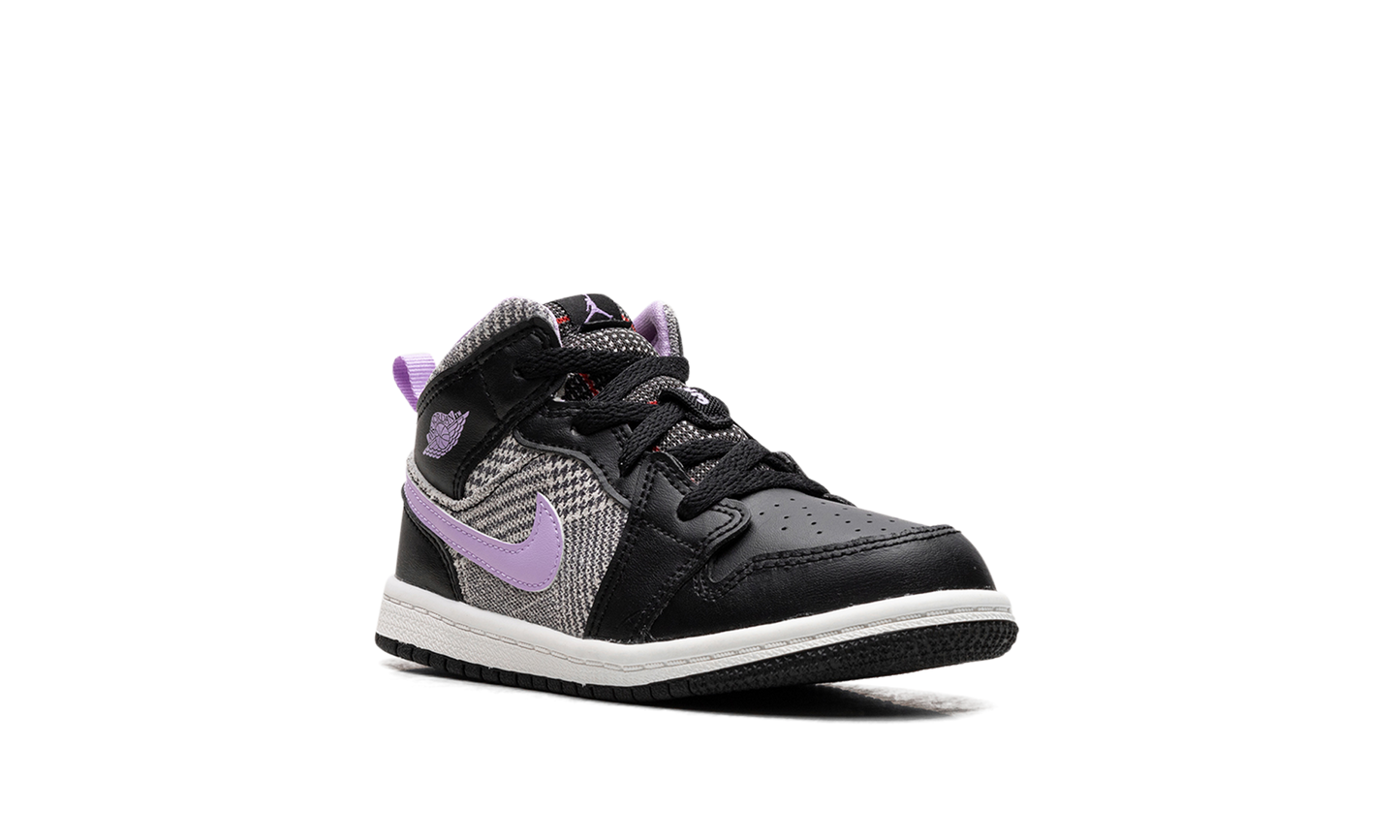 Air Jordan 1 Mid SE TD "Houndstooth" DC7228 015