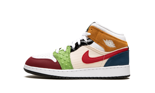 Air Jordan 1 Mid SE GS "Messy Room" DR6957 100