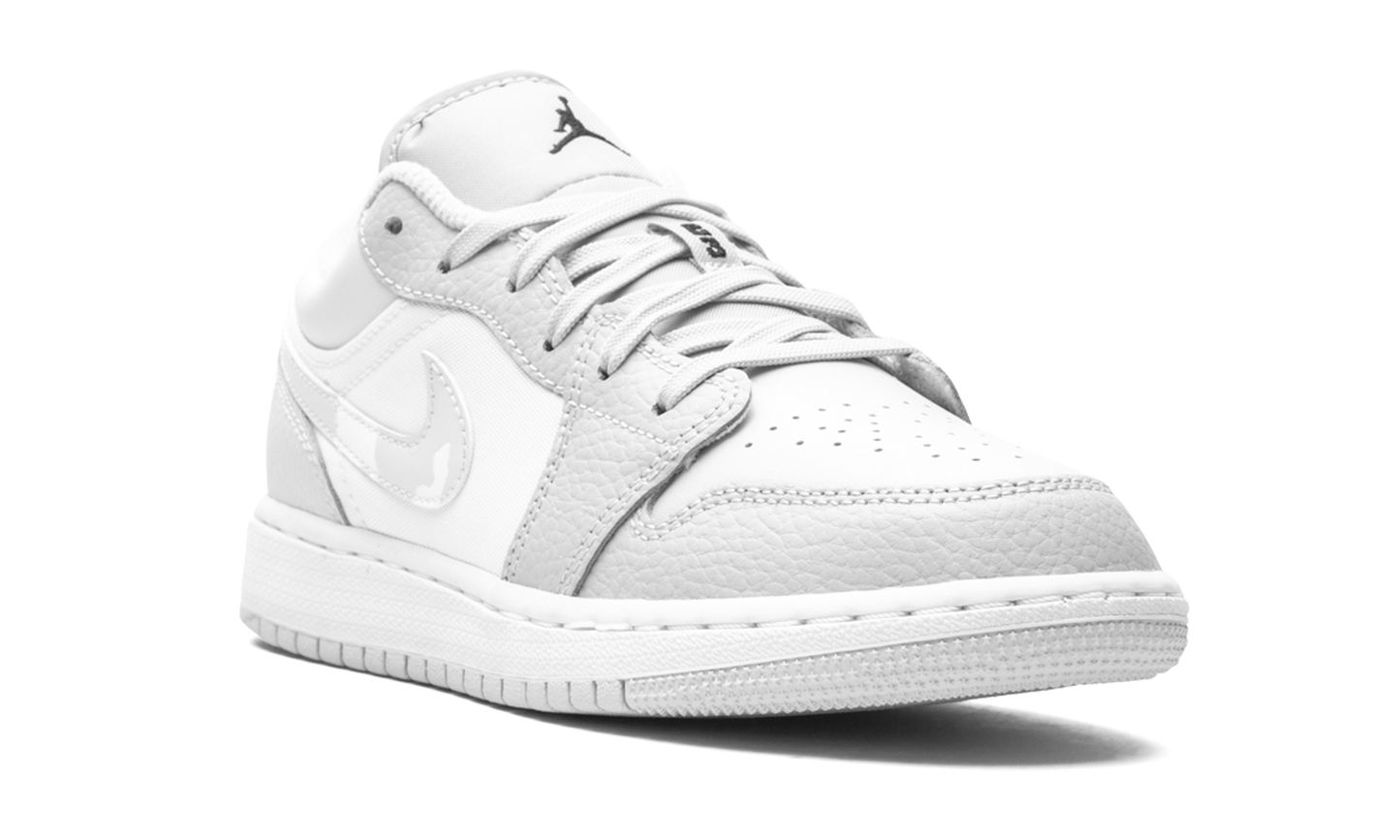 Air Jordan 1 Low SE GS "Grey Camo Swoosh" DD3234 100