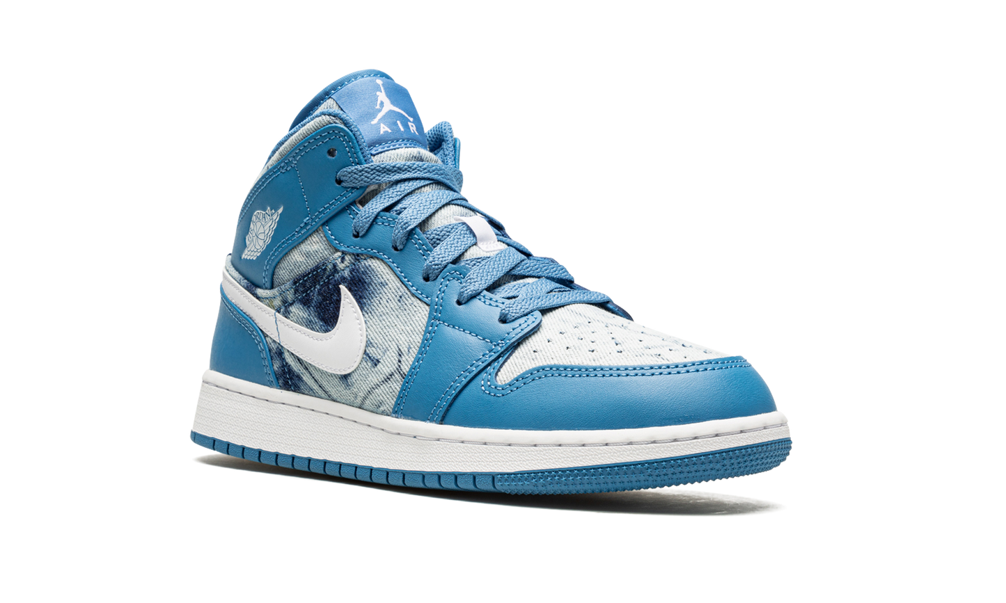Air Jordan 1 Mid GS "Washed Denim" DM8951 400