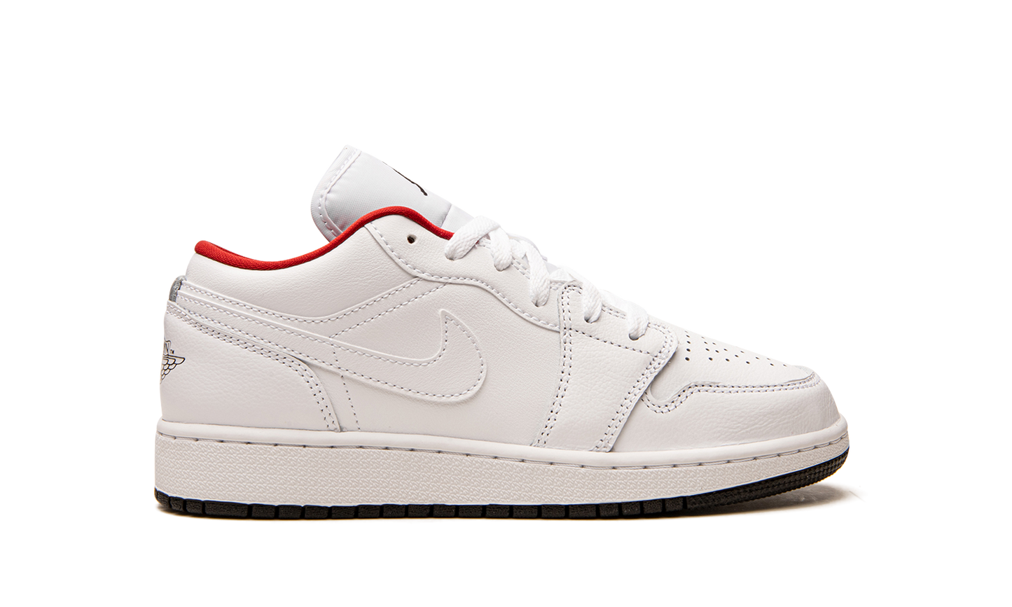 Air Jordan 1 Low GS "White / Red"