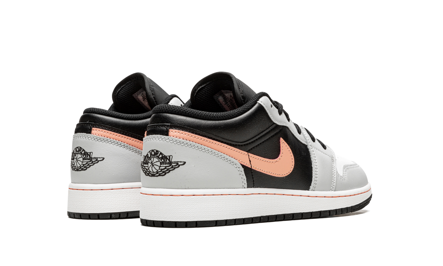 Jordan 1 Low GS "Black Grey Pink" 553560 062