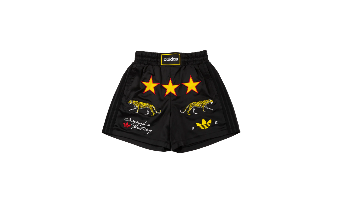 In the Ring Graphic Boxing Shorts "Black" KA4546