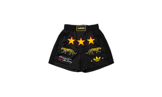 In the Ring Graphic Boxing Shorts "Black" KA4546