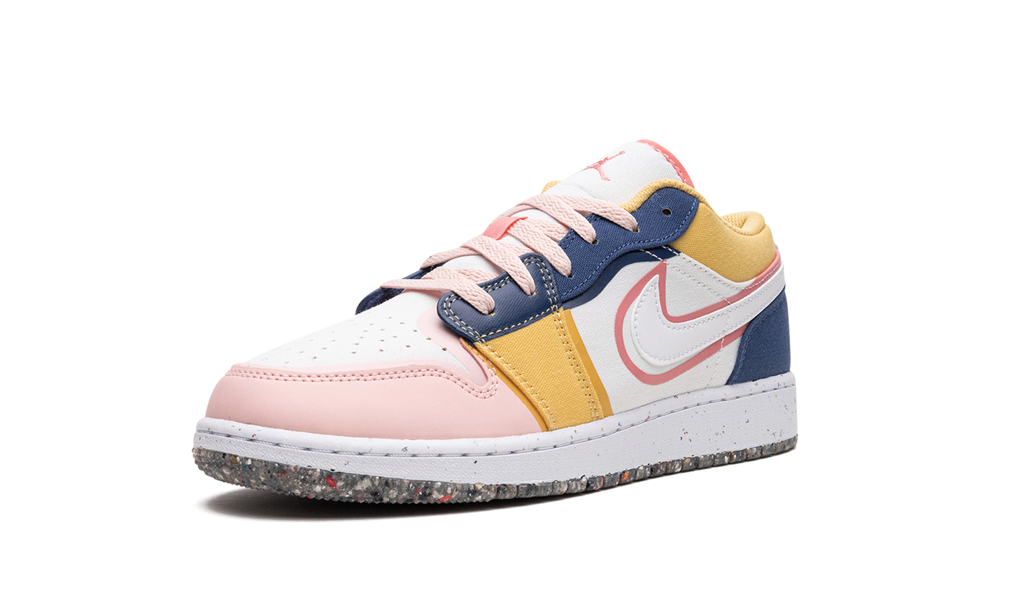 Air Jordan 1 Low SE GS "Multicolor Canvas" DV1323 100