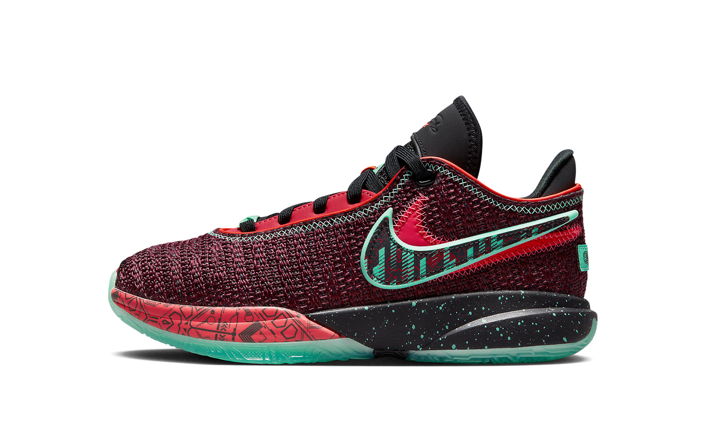 LeBron 20 GS "Night Maroon" FB8974 600