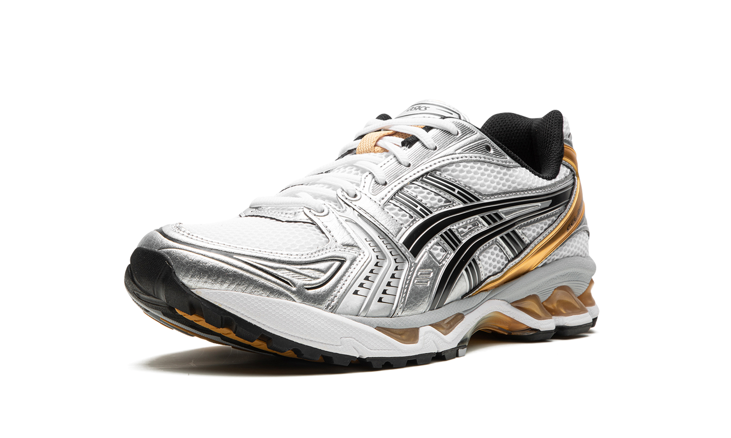 Gel-Kayano 14 "White / Pure Gold" 1201A019 102