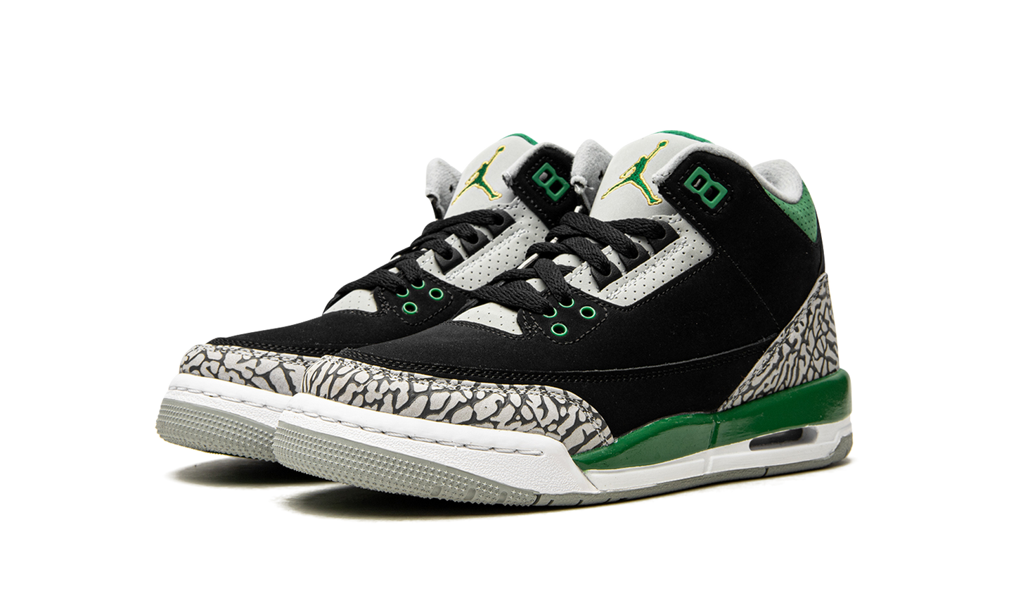 Air Jordan 3 Retro GS "Pine Green" 398614 030