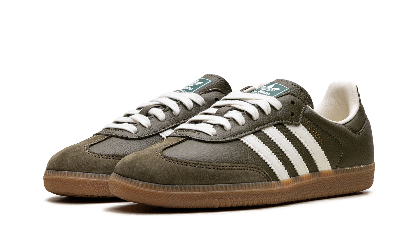 Samba OG "med dark khaki/off-white/gum" JR0890