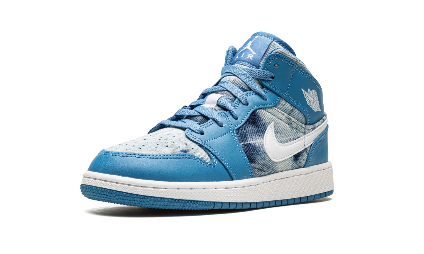 Air Jordan 1 Mid GS "Washed Denim" DM8951 400