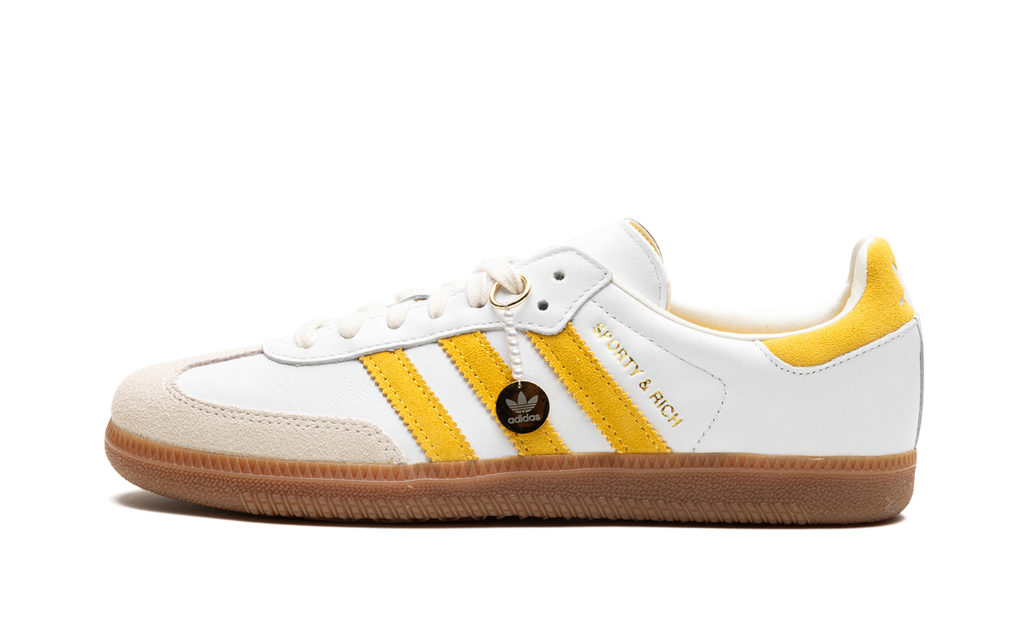 Samba OG "SPORTY & RICH - White Bold Gold" IF5661