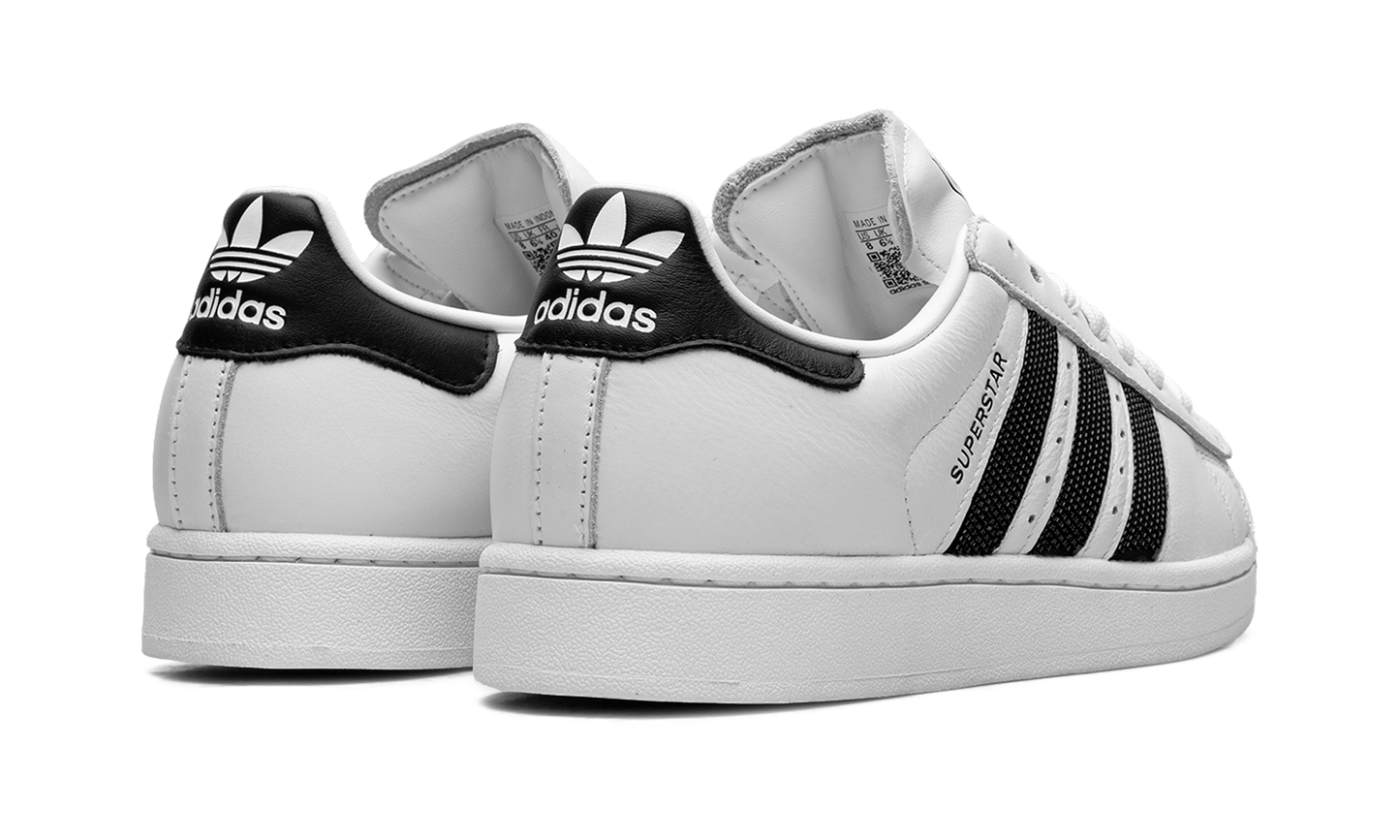 Superstar II WMNS "White Black Beaded Stripes" JP9678