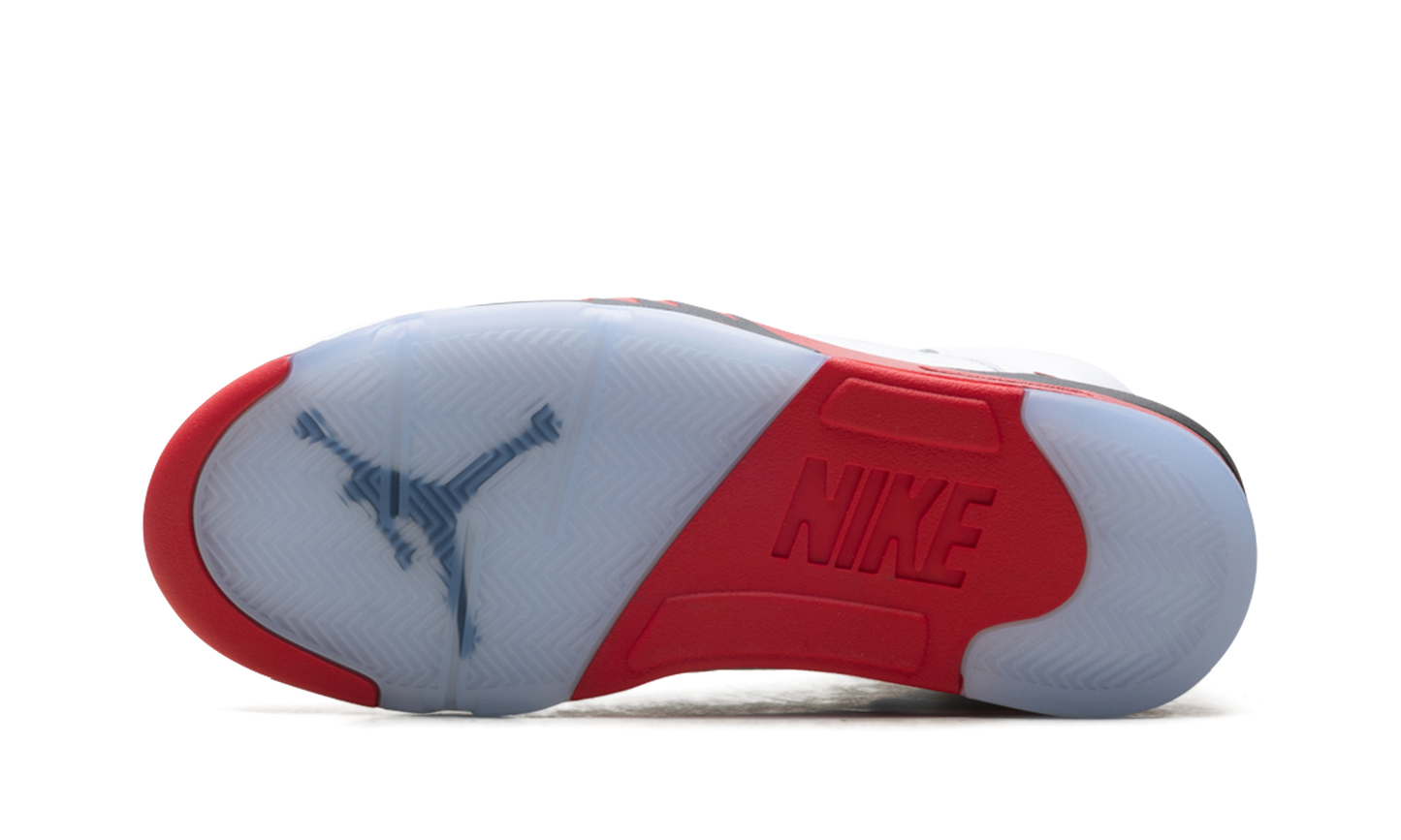 Air Jordan 5 "Fire Red - Black Tongue (2025)" HQ7978 101