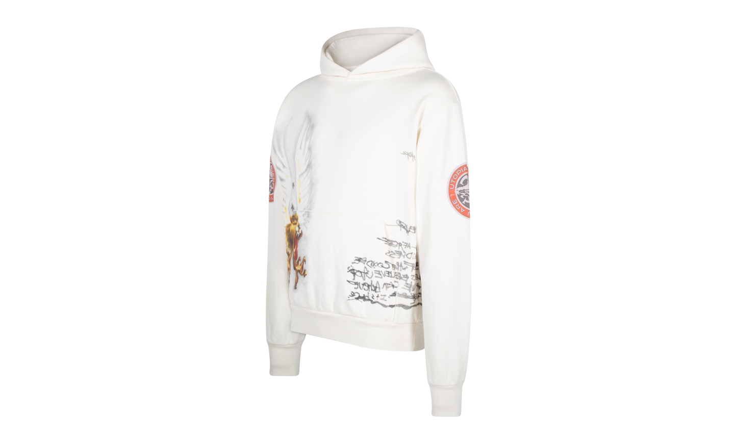 Utopia CM Tour Hoodie "White" TSUC17
