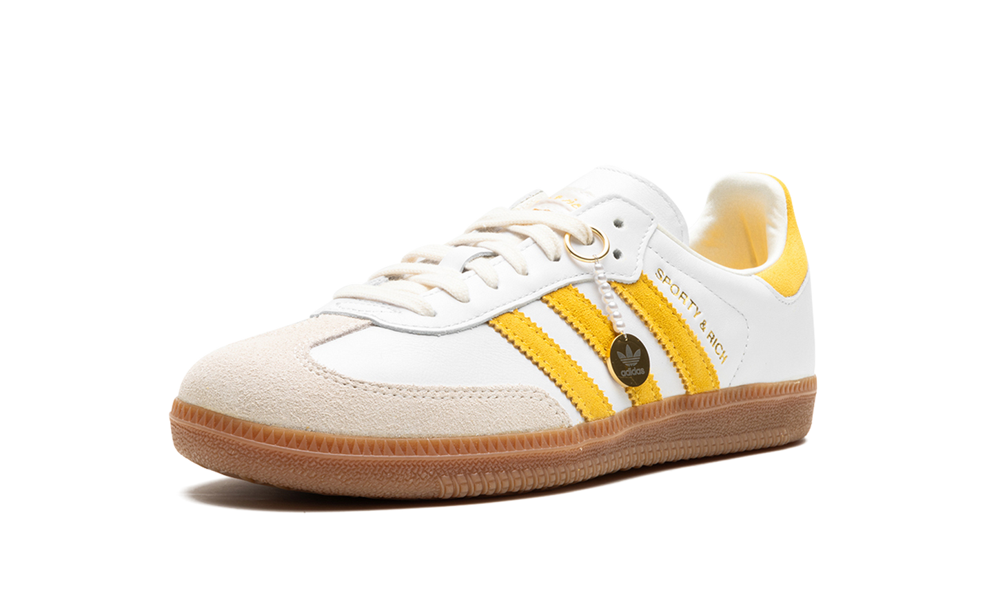 Samba OG "SPORTY & RICH - White Bold Gold" IF5661