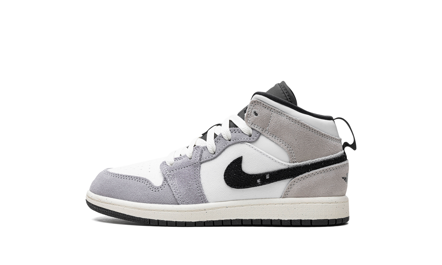 Air Jordan 1 Mid SE Craft PS "Cement Grey"