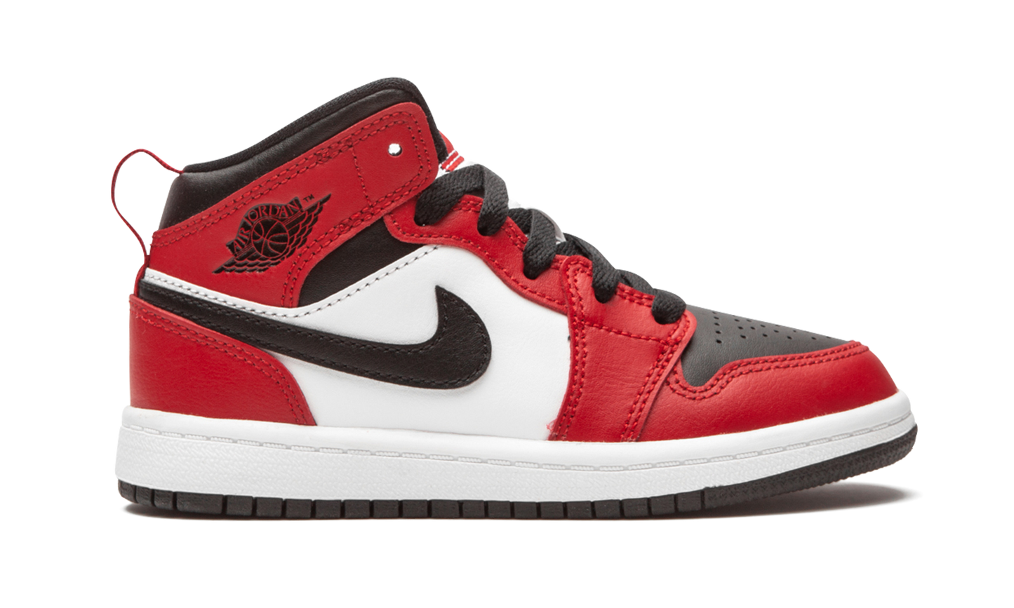 Air Jordan 1 Mid PS "Chicago Black Toe" 640734 069