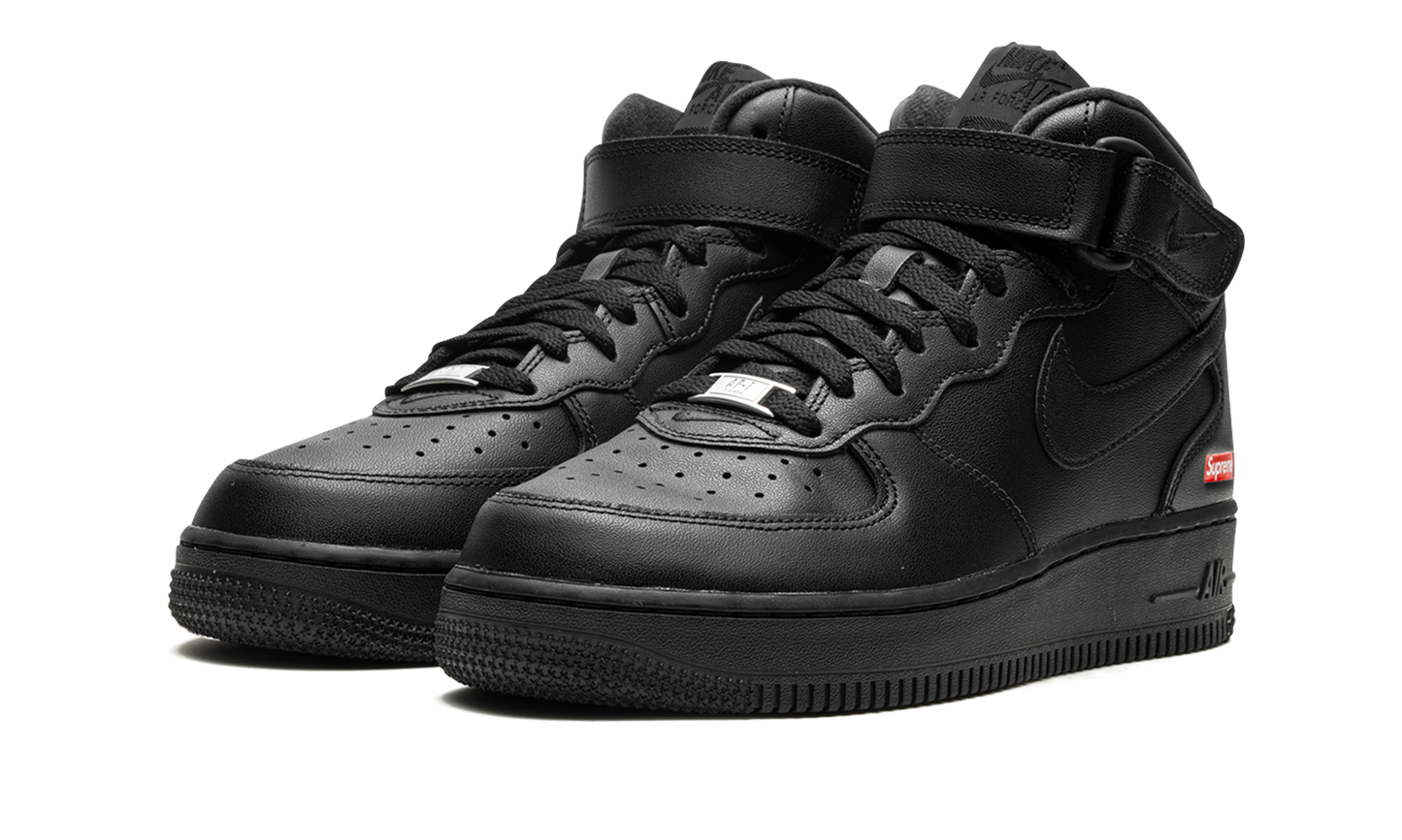 Air Force 1 Mid "Supreme - Mini Box Logo Black" FZ8784 001