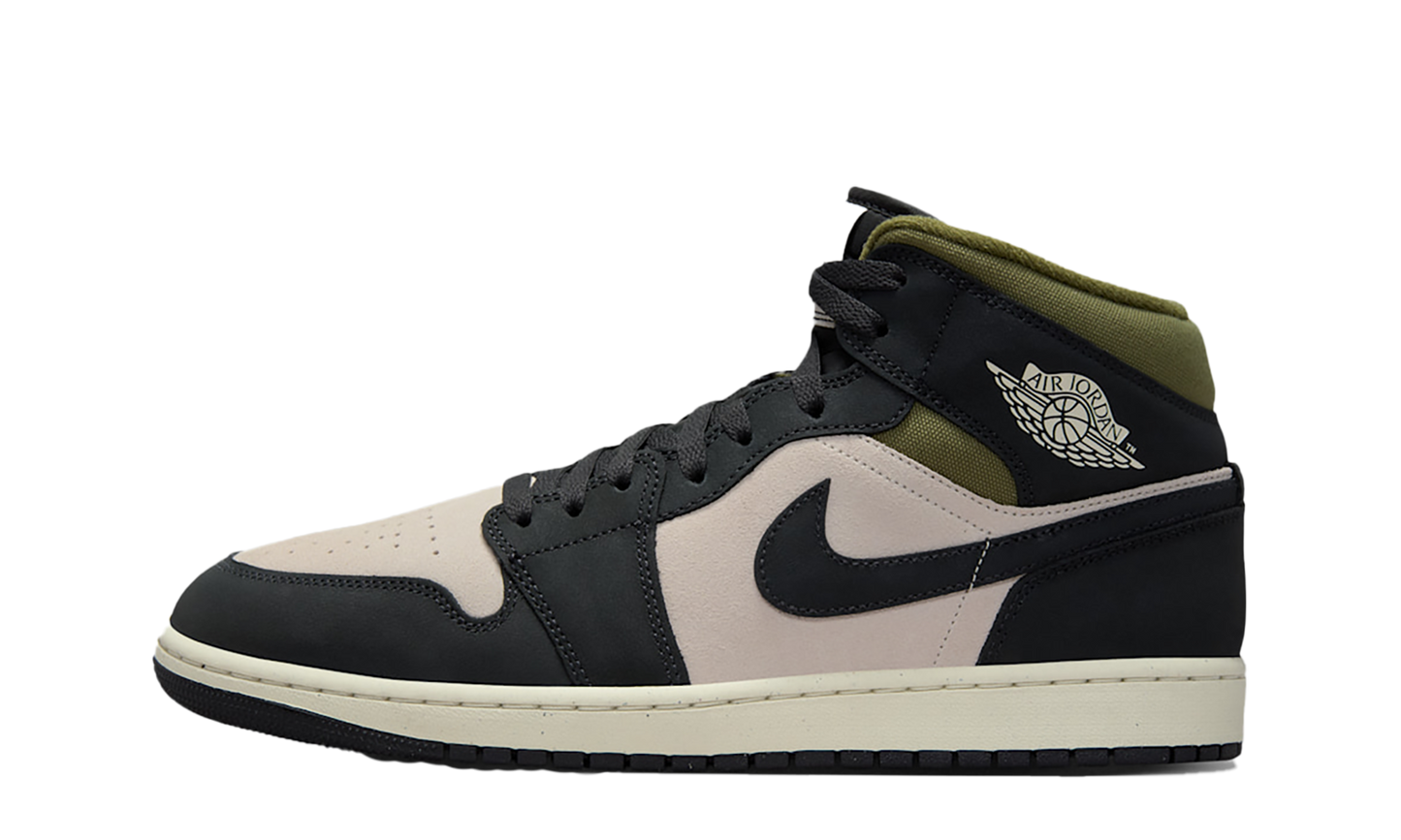 Air Jordan 1 Mid SE "Medium Olive" HV4091 102