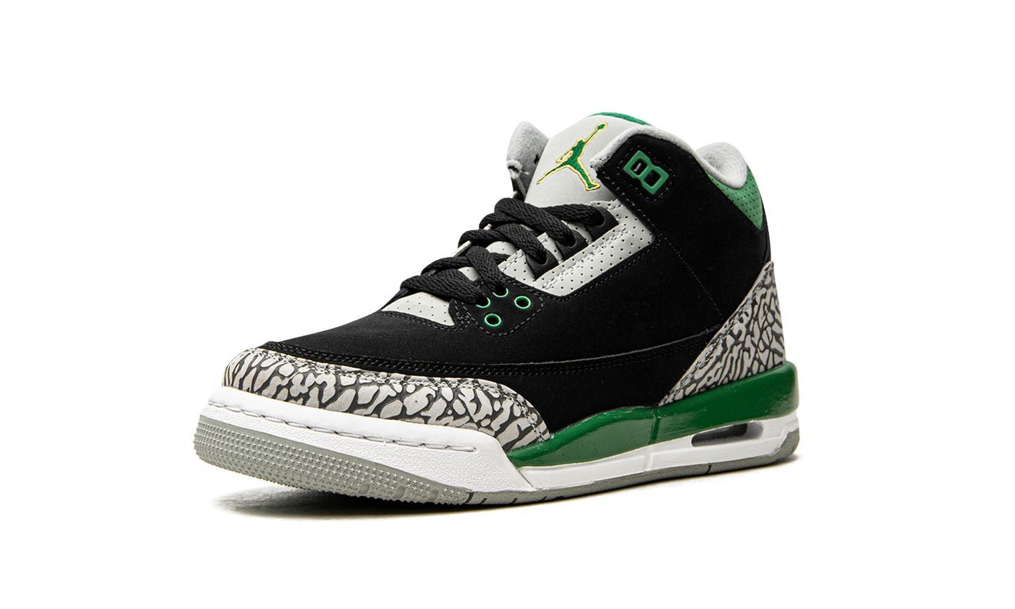 Air Jordan 3 Retro GS "Pine Green" 398614 030