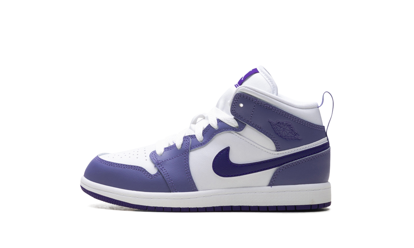 Jordan 1 Mid PS "Dusty Amethyst White Court Purple" DQ8424 500