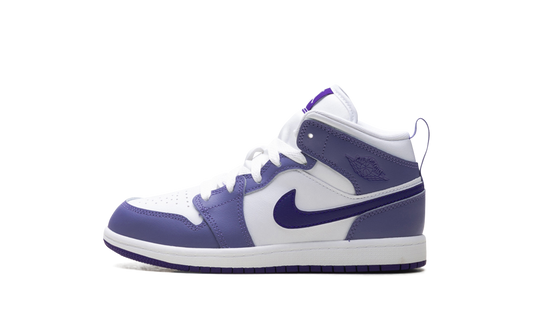 Jordan 1 Mid PS "Dusty Amethyst White Court Purple" DQ8424 500
