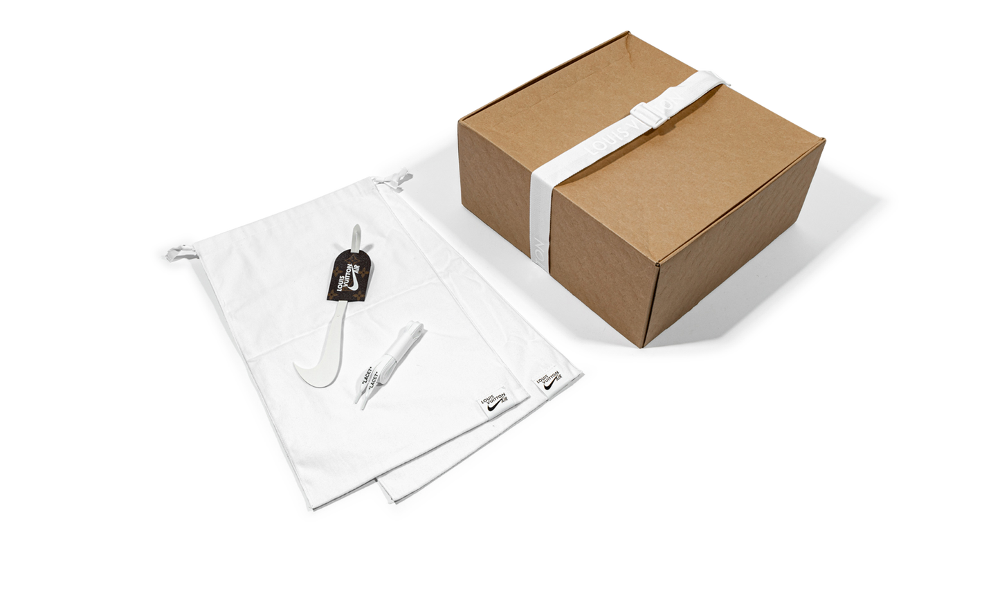 Louis Vuitton Air Force 1 Mid "Virgil Abloh - White/White" 1A9V90