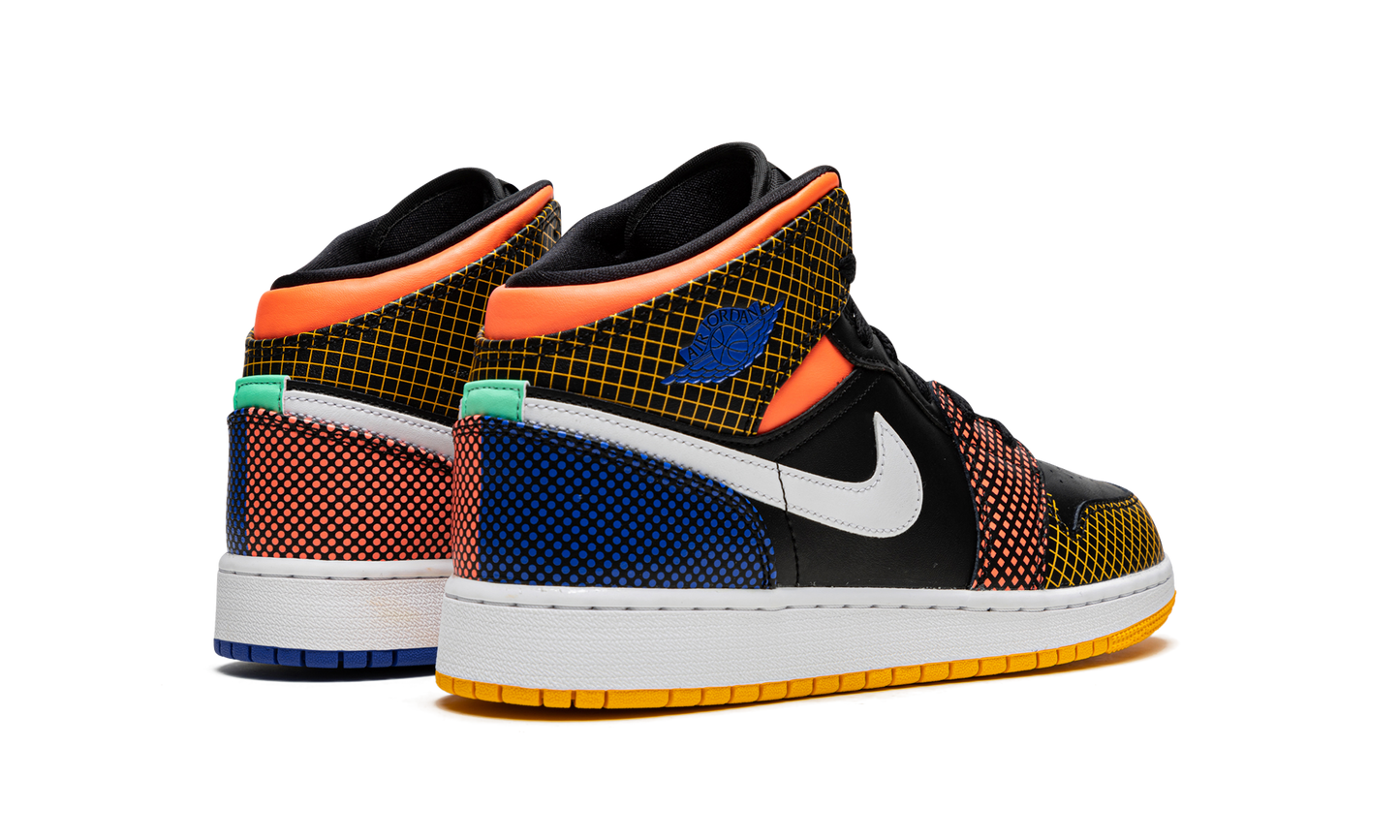 Air Jordan 1 Mid MMD GS "Multi-Color" DC4092 001