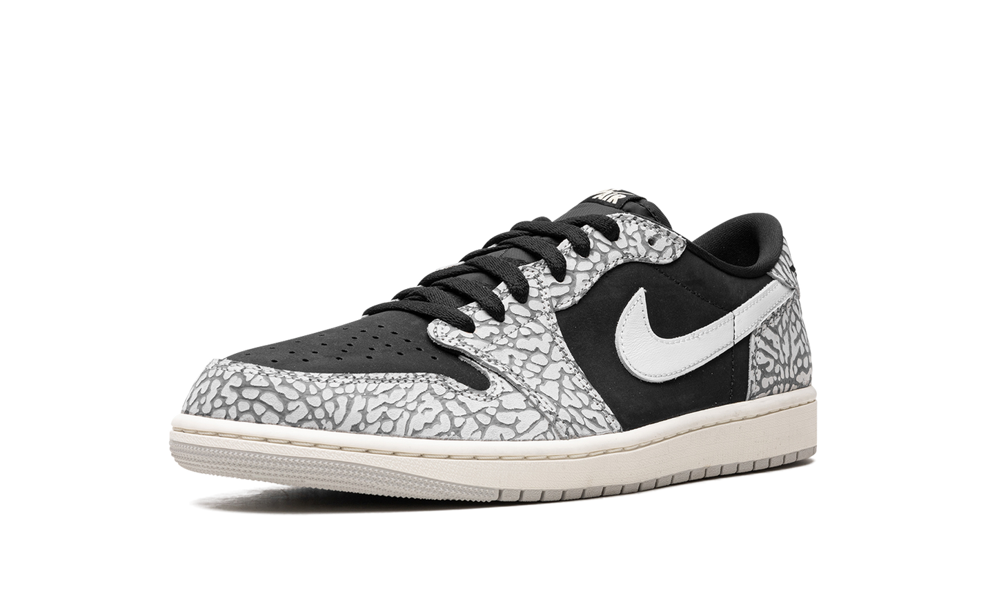 Air Jordan 1 Low "Black Elephant" CZ0790 001