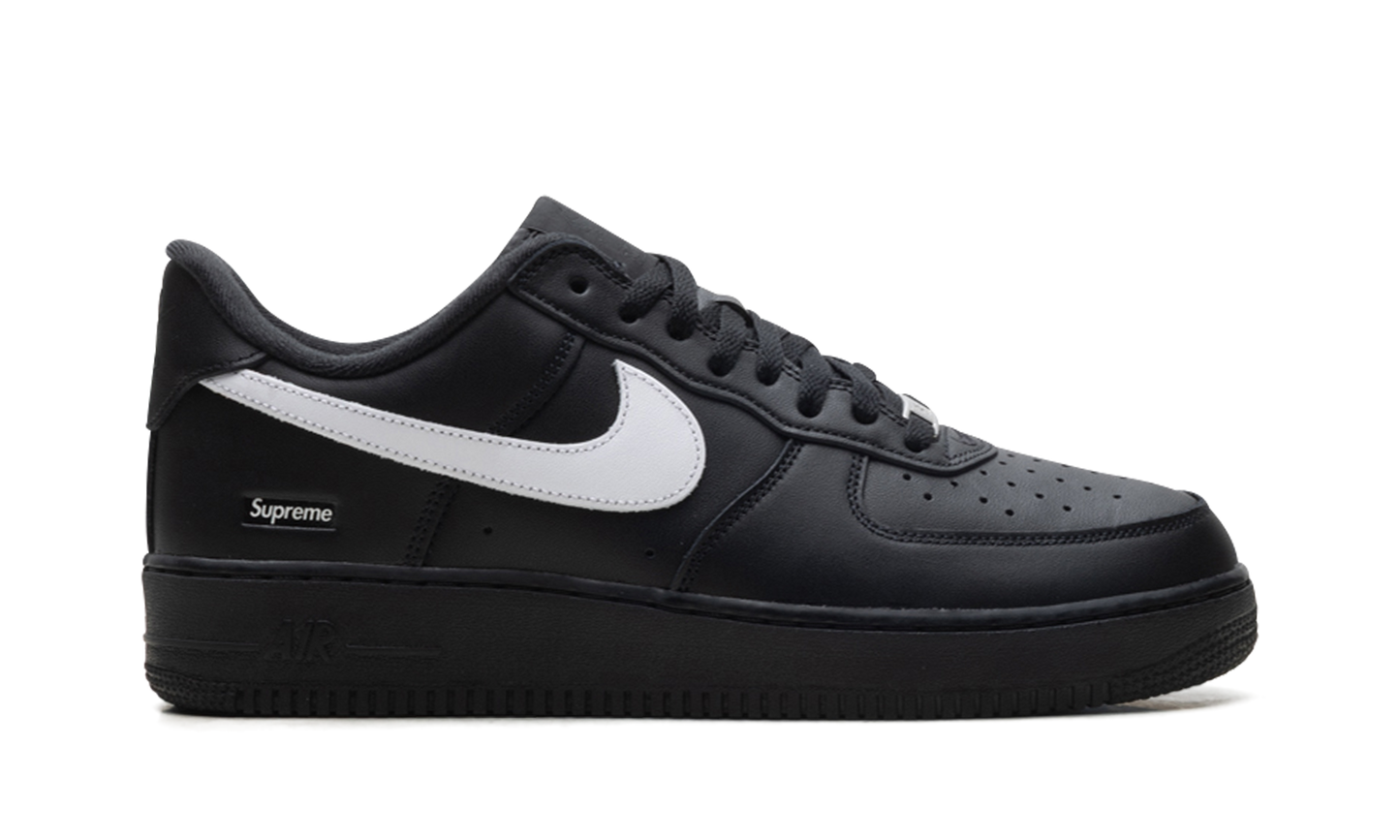 Air Force 1 Low "Supreme - Mini Box Logo Black / White" CU9225 002