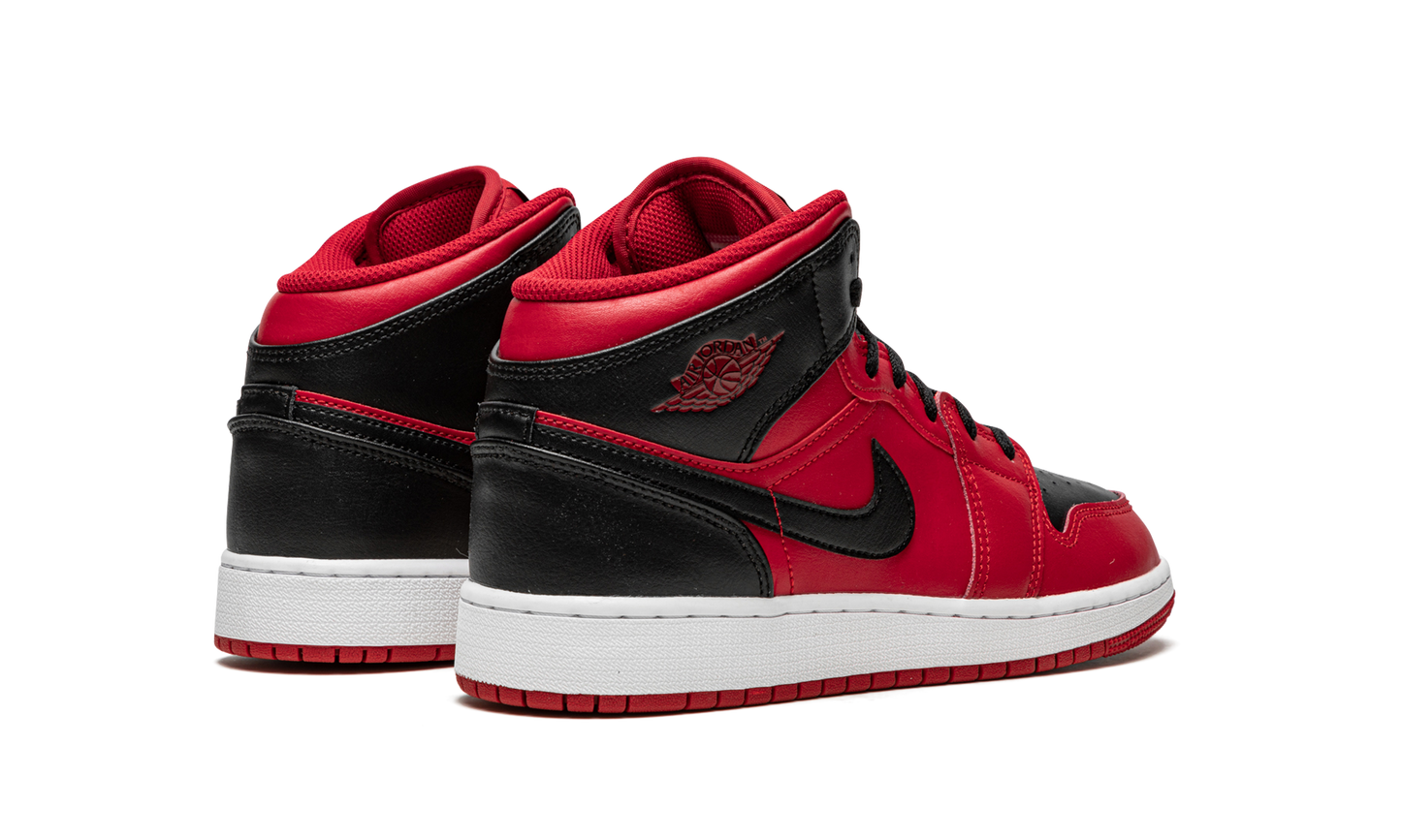 Air Jordan 1 Mid GS "Reverse Bred" 554725 660