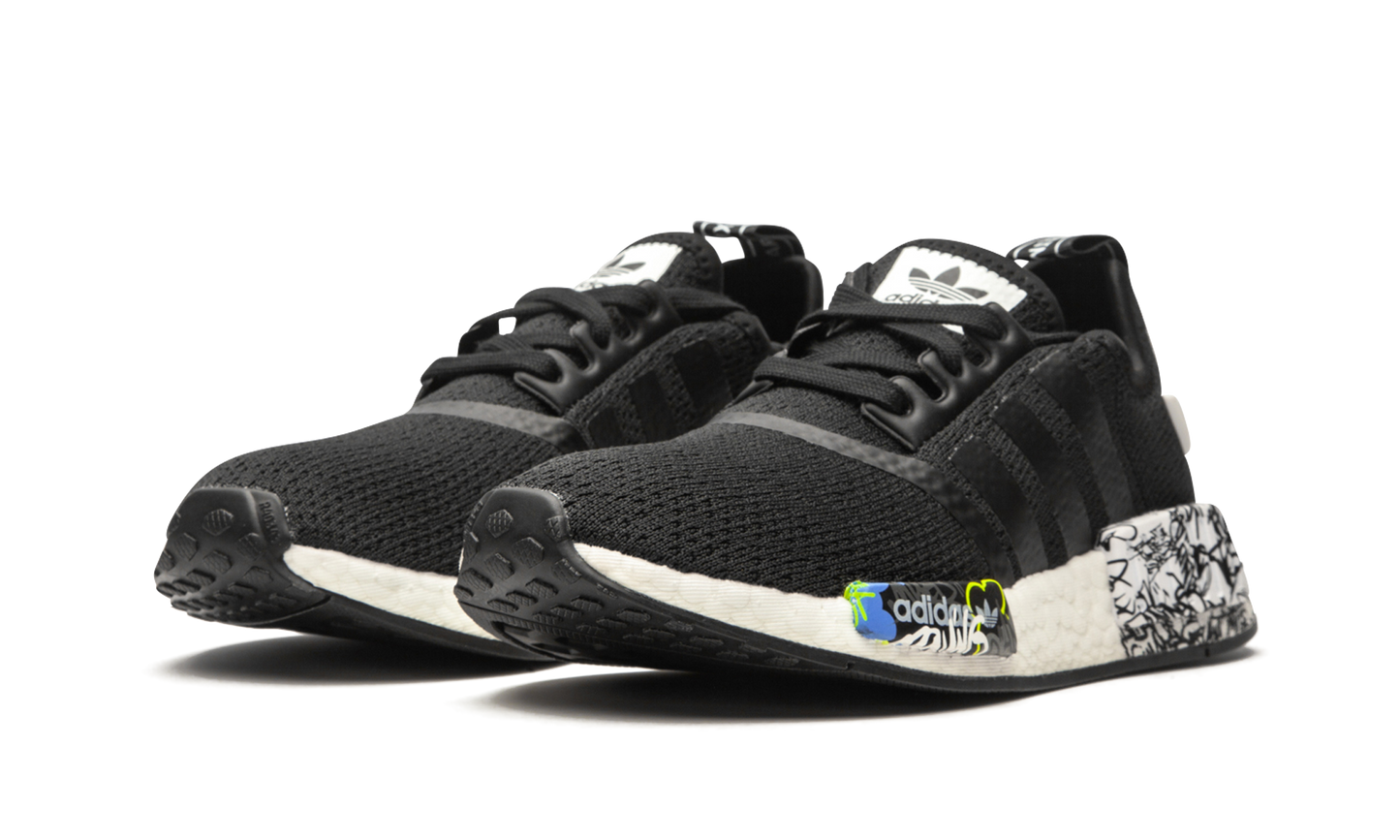 NMD_R1 J "Black Graffiti" Eh1383