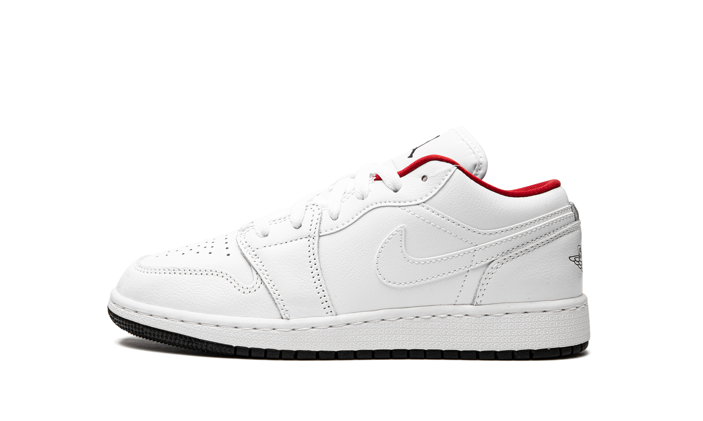 Air Jordan 1 Low GS "White / Red"
