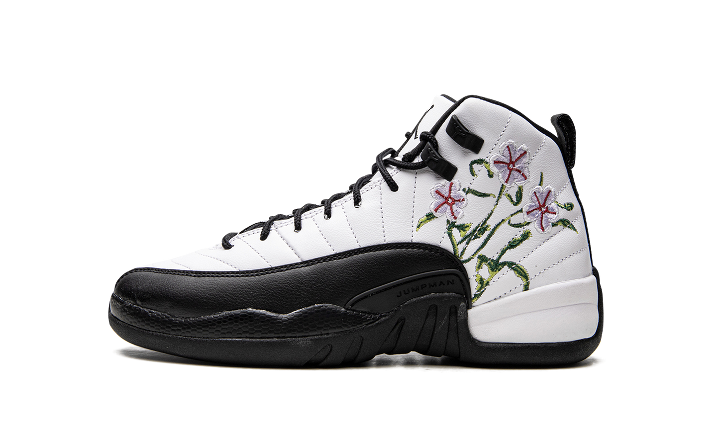 Air Jordan 12 GS "Floral" DR6956 100