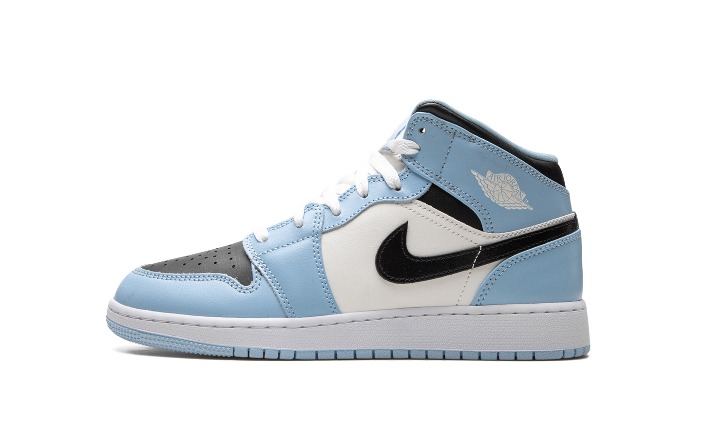 Air Jordan 1 Mid GS "Ice Blue" 555112 401