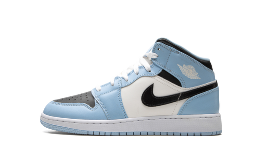 Air Jordan 1 Mid GS "Ice Blue" 555112 401