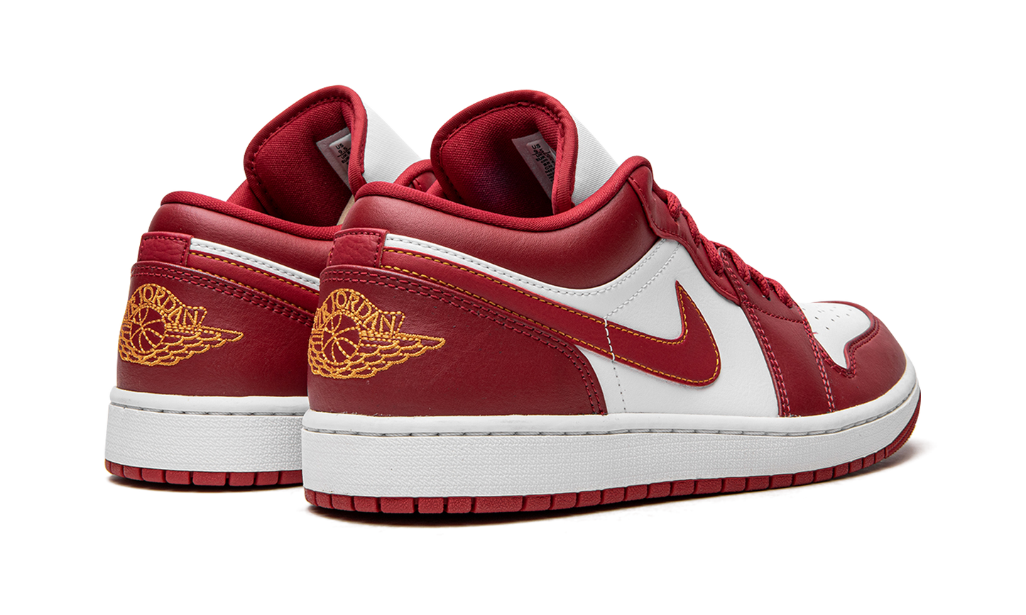 Jordan 1 Low "Cardinal Red" 553558 607