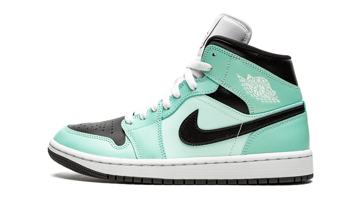 AIR JORDAN 1 MID WMNS "Aqua Black" BQ6472 300