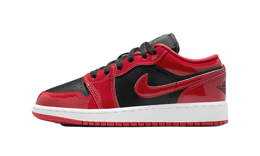 Air Jordan 1 Low SE GS "Patent Bred" HV4396 006