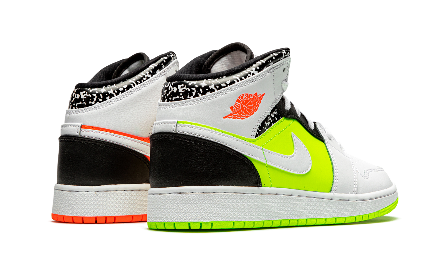 Air Jordan 1 Mid GS "Notebook" 554725 870