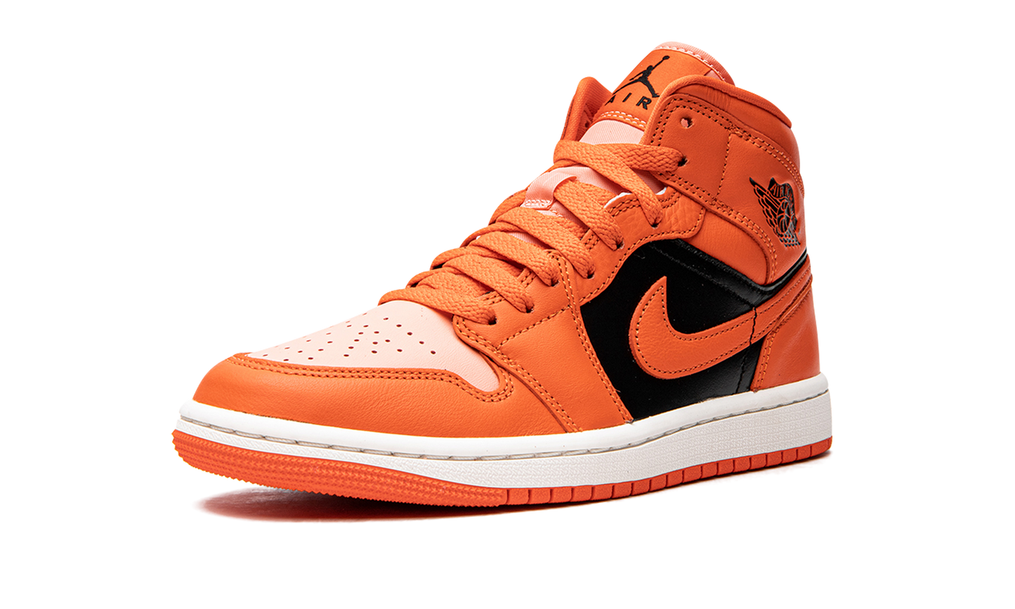 AIR JORDAN 1 MID SE WMNS "Orange / Black" DM3381 600